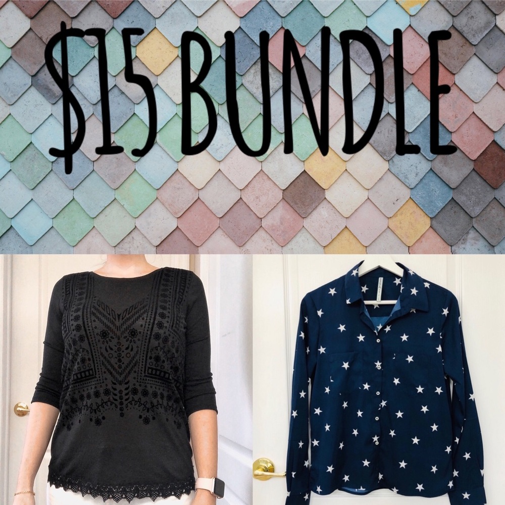 Bundle of 2 blouses